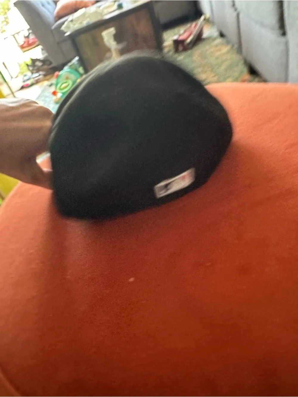 Infant San Francisco Giants New Era Black My First 59FIFTY Fitted Hat